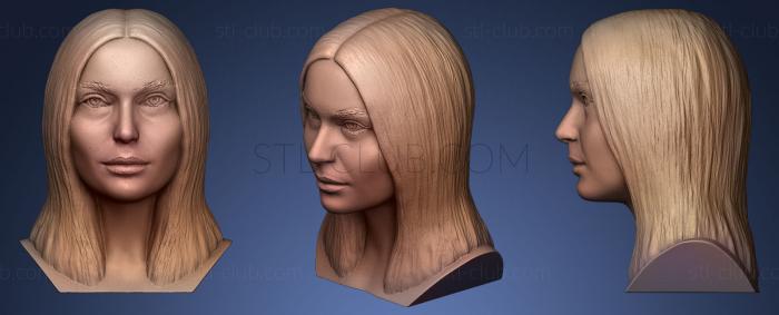 3D model Natalie Portman (STL)